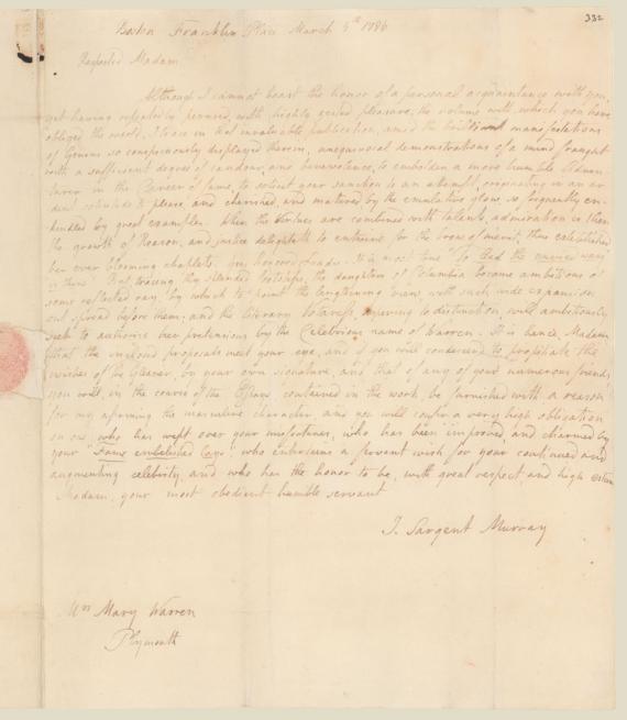 Image of letter